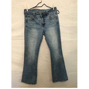 American Eagle Stretch X Kickboot Jeans